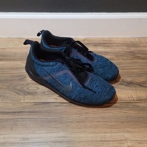 Nike Lunarestoa 2 Running Shoe - Blue/Black Men Size: 10.5